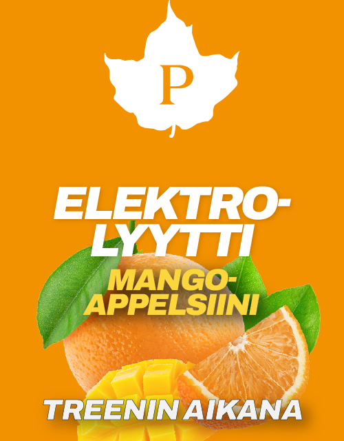 Puhdistamo Electrolyte Mango-orange