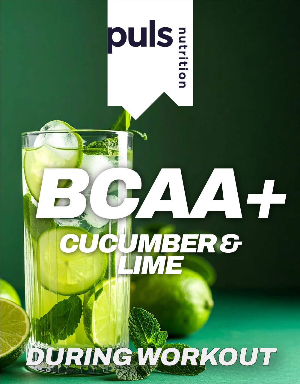 Puls BCAA+ Cucumber & lime