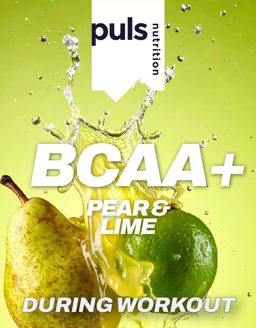 Puls BCAA+ Pear-lime