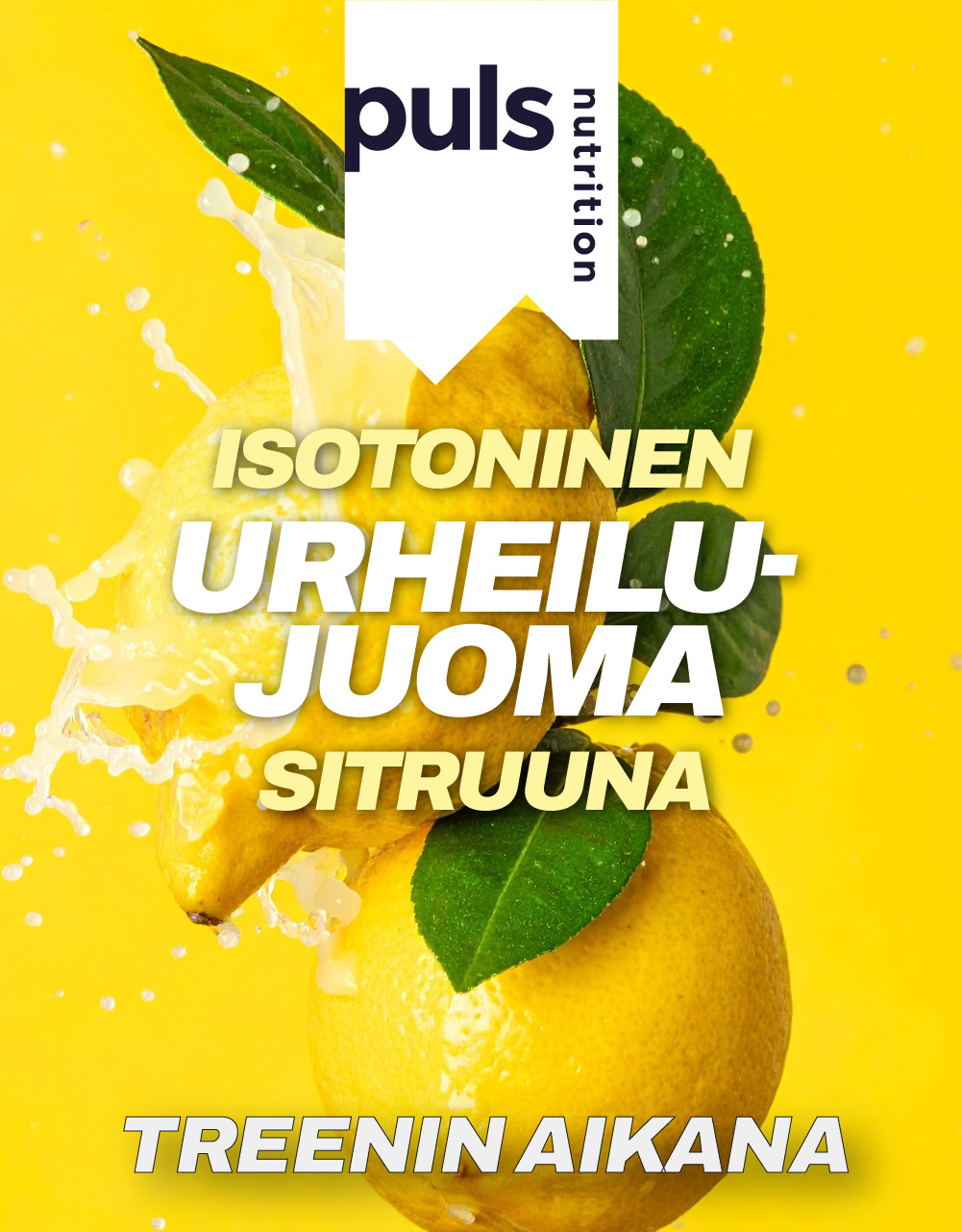 Puls Isotonic Sports Drink Lemon