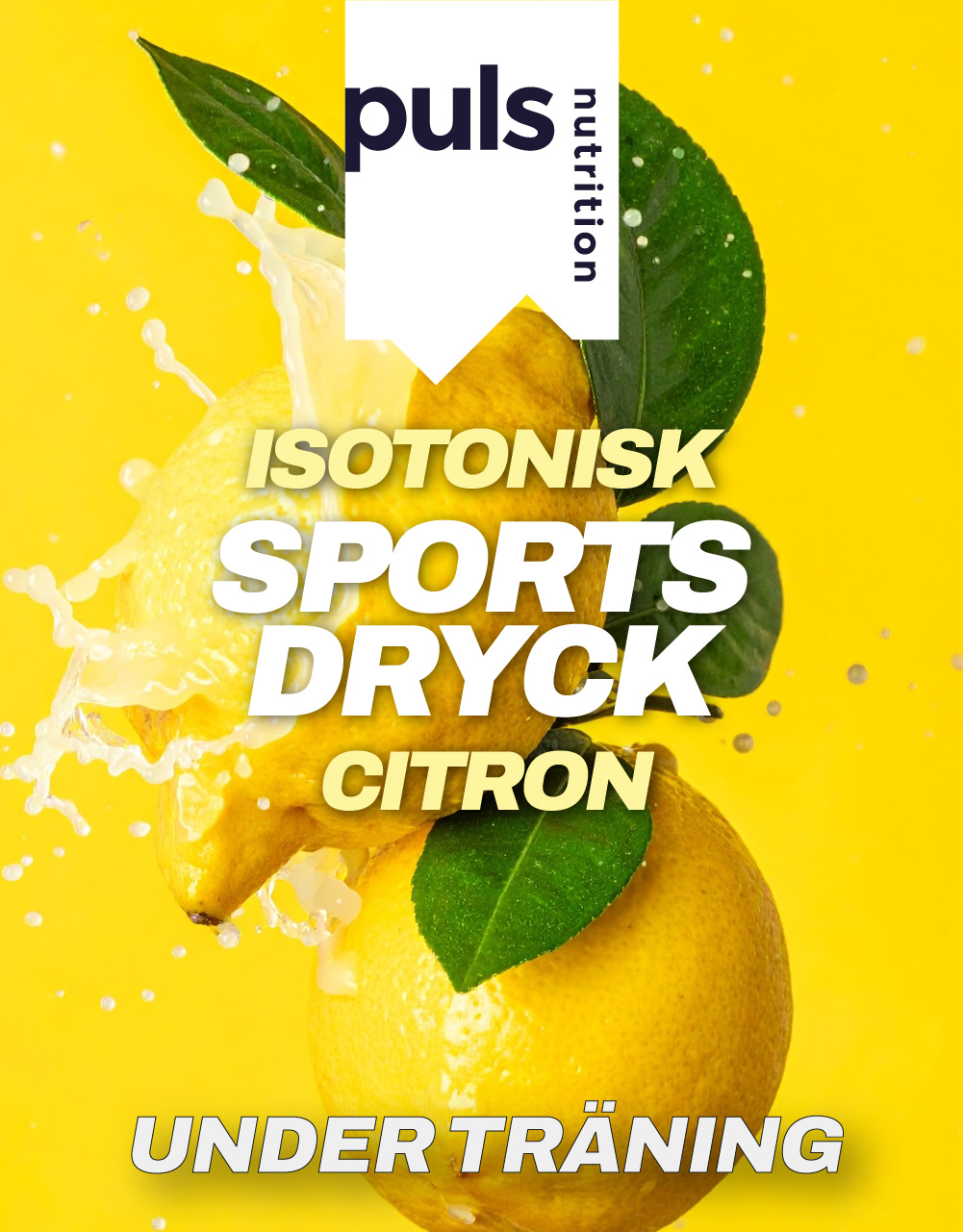 Puls Isotonic Sports Drink Lemon