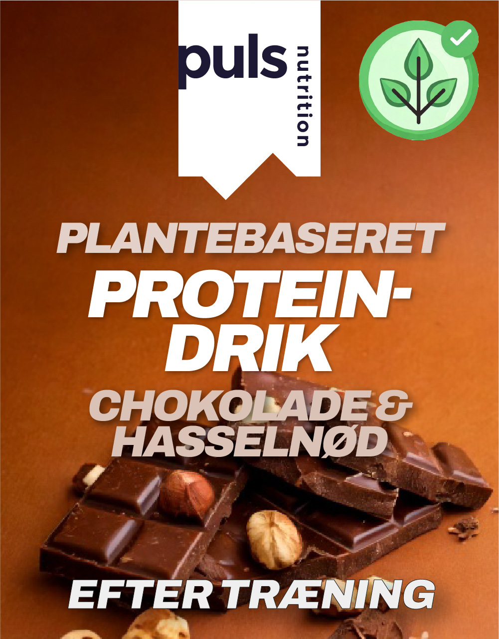 Puls Vegan Protein Chocolate & Hazelnut