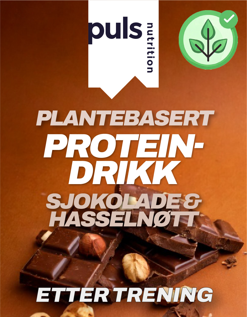 Puls Vegan Protein Chocolate & Hazelnut