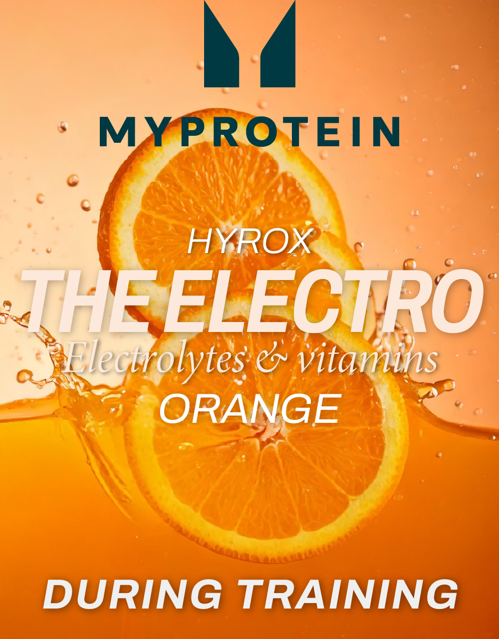 Myprotein The Electro Orange